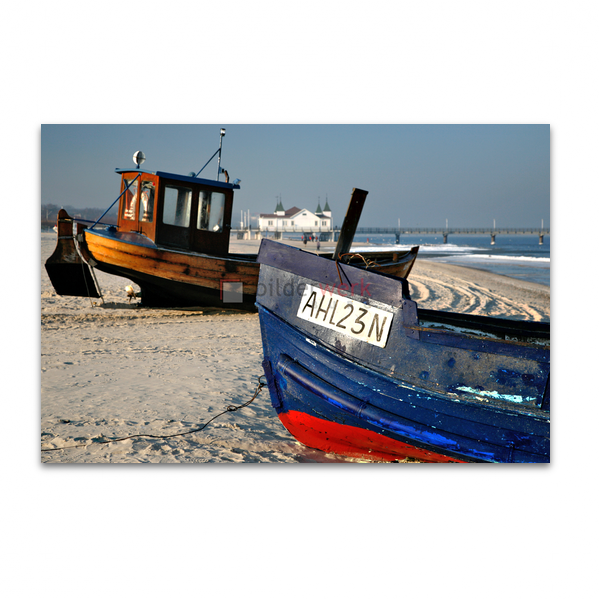 Boote am Strand