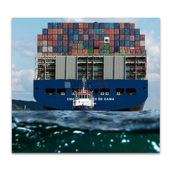 Containerschiff Waterkant
