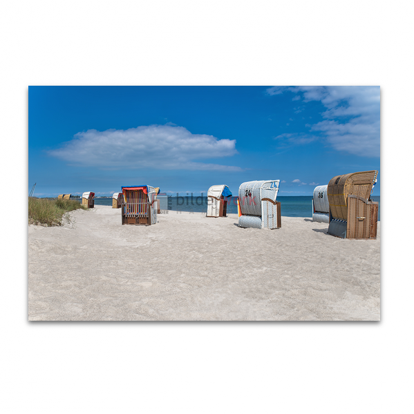 Strandkörbe am Ostseestrand