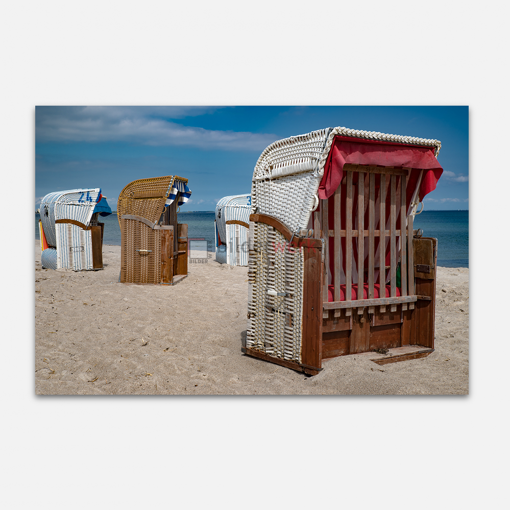 Verschlossene Strandkörbe 1